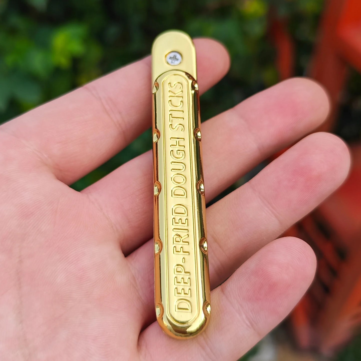 Rotating Magnetic Push Card Mechanical Slider Metal EDC Sensory Fidget Toys Stress Relief Anti Anxiety Hand Toys