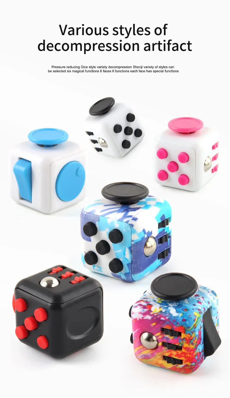 Multiple Use Fidget Cubes