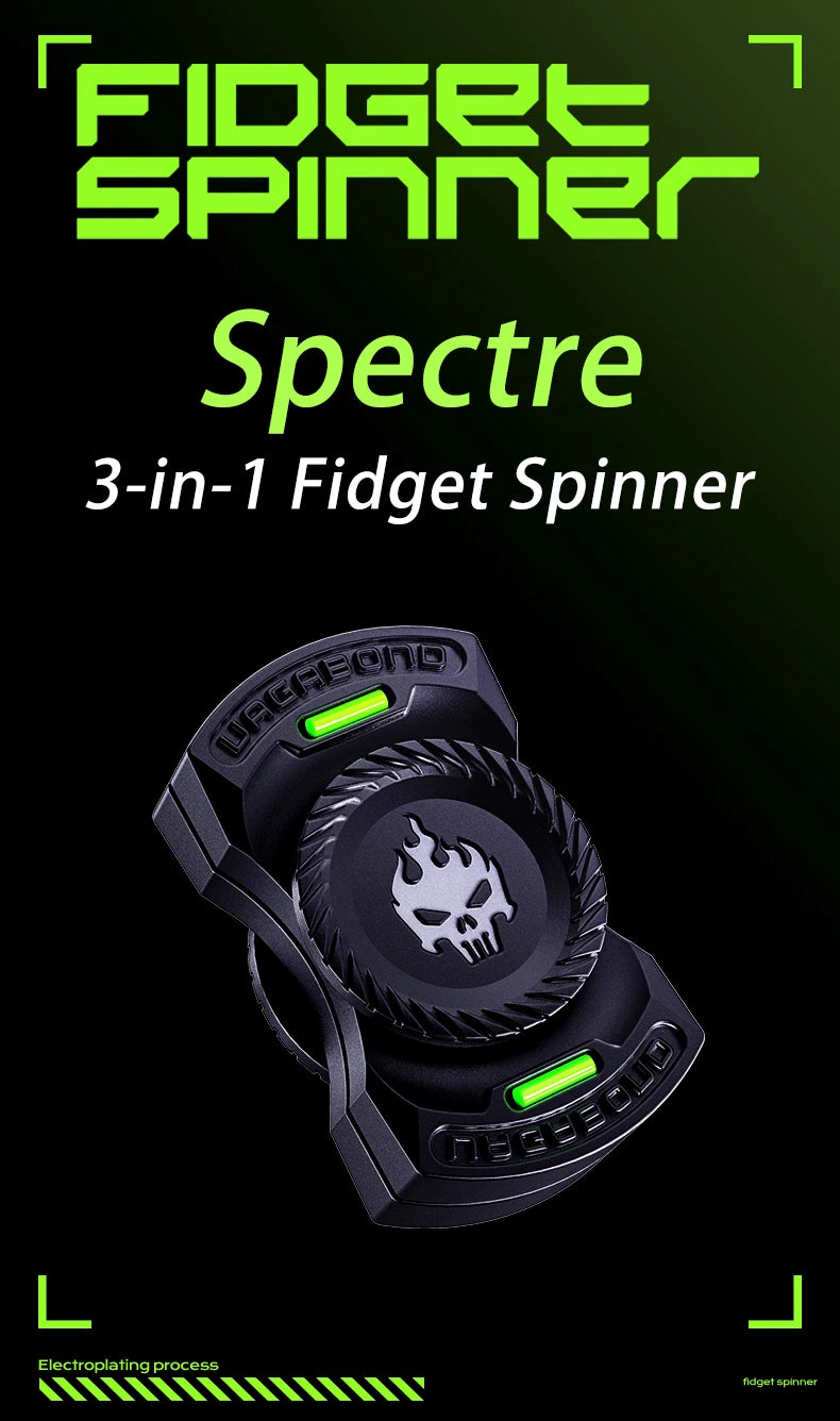 Skeleton Bone Magnetic Fidget Spinner